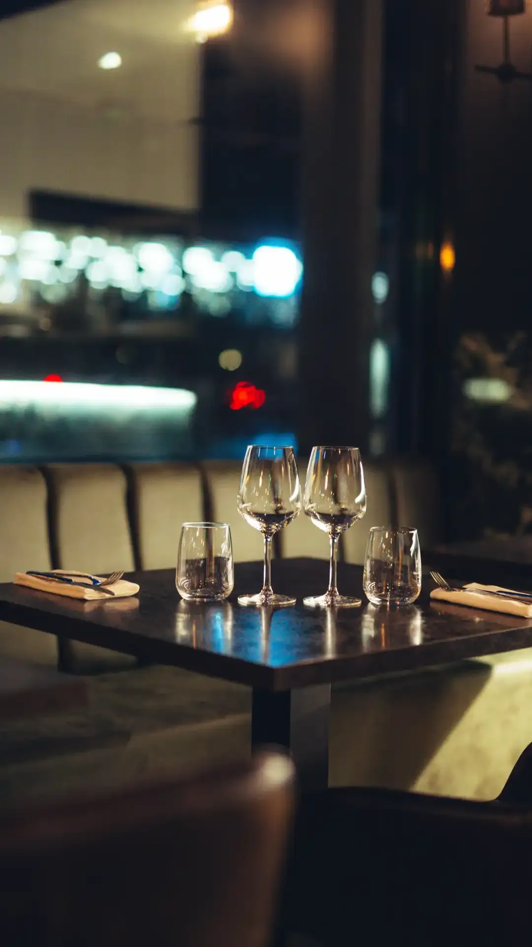 Table dressée chez Vostra Italia